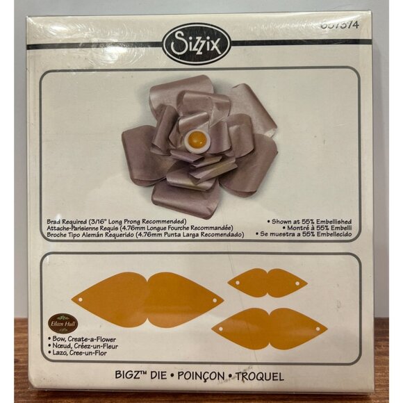 Sizzix Bigz Die Bow Create-A-Flower 657374 - Picture 1 of 3